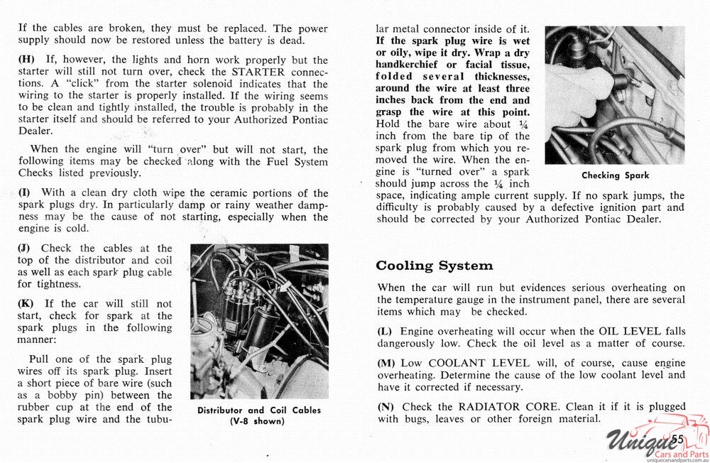 1966 Pontiac Canadian Owners Manual Page 51